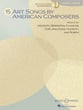 15 Art Songs by American Composers Vocal Solo & Collections sheet music cover